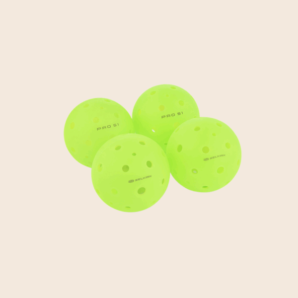 Selkirk Pro S1 IndoorOutdoor Pickleball (4pcs per Pack) - Image 3